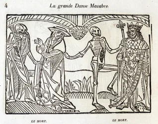 Totentanz - Gravur