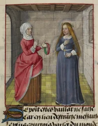 (Detail) von la Vieille (die Alte) und Bel Accueil (Schöne Begrüßung) aus 