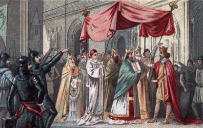 Eudes (Odon) (ca. 860 - 898), Graf von Paris und Troyes, gewählter König von Frankreich