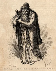 Vater Nikolaus, Professor der Abscheu und Einsiedlermönch von Solovetsk, von seinen Kollegen der Ostkirche als die Vollkommenheit des christlichen Lebens angesehen. Er verfolgt einen einzigartigen Weg des Asketismus, lehnt alle Hygiene und Pflege ab, kleid