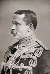 Feldmarschall John Denton Pinkstone French, aus dem Buch Südafrika und der Burenkrieg von Louis Creswicke, veröffentlicht 1900