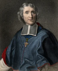 François de Pons de Salignac de La Mothe-Fénelon (Mothe Fénelon) 1651-1715 - Gravur - 19. Jahrhundert
