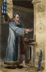 Galileo und die Inquisition: „E pur si muove!“ (Und sie bewegt sich doch). Der italienische Astronom Galileo Galilei (1564-1642) sprach diese Worte 1633 in seinem Gefängnis, nachdem er gezwungen wurde, vor der Inquisition seine Theorie zu widerrufen, dass 