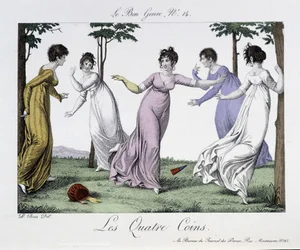 Spiel der vier Ecken - in „Das gute Genre“, Nr. 14, Anfang des 19. Jahrhunderts