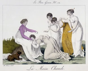 Spiel der heißen Hand - in „Das gute Genre“, Nr. 12, Anfang des 19. Jahrhunderts