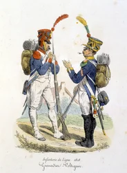 Grenadier und Voltigeur der Linieninfanterie
