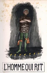 Gwynplaine, Umschlag von „Der lachende Mann“
