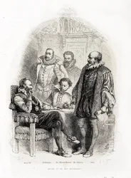 Heinrich IV (1553 - 1610) und seine Minister: Théodore Agrippa d