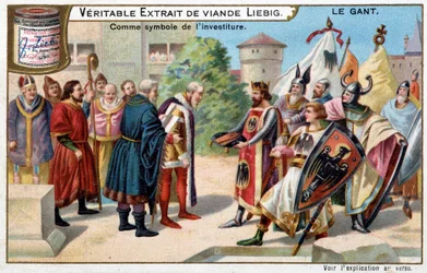 Geschichte des Handschuhs: der Handschuh als Symbol der Investitur