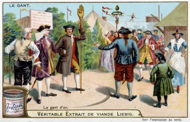 Geschichte des Handschuhs: der goldene Handschuh in England