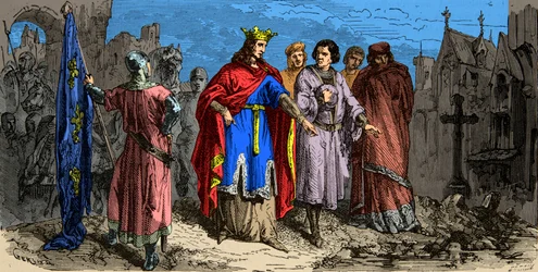 1186 befahl Philippe Auguste (1165-1223) die Straßen von Paris zu pflastern