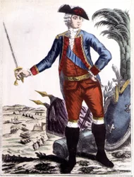 Jean-Baptiste Donatien de Vimeur, Graf von Rochambeau (1725-1807), Generalleutnant der königlichen Armee, Kommandeur der französischen Armee in Amerika
