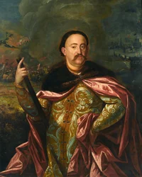 Jan III. Sobieski - Porträt von Jan III. Sobieski (1629-1696), König von Polen und Großherzog von Litauen
