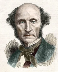 John Stuart Mill (1806 - 1873), britischer Philosoph und Ökonom.