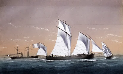 Die universelle Flotte - in „Marines um 1850“, A.D.