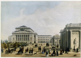 Das Alexandrinski-Theater in Sankt Petersburg