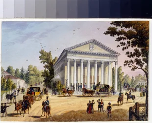 Das Sommertheater auf der Insel Kamenny in Sankt Petersburg (Album von Marie Taglioni)