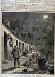 Die Lumpensammler von Paris - in „Le Petite Journal“