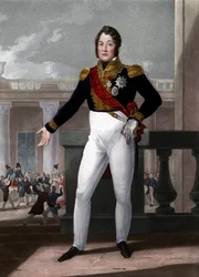 Louis Philippe, König der Franzosen - Porträt von Louis Philippe d