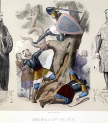 Ludwig VII. der Junge (1120/1180), Kapetinger während des 2. Kreuzzugs (1147/1149)