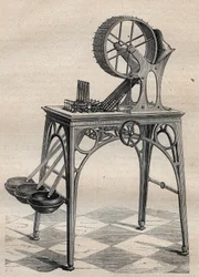 Maschine von Louis-Joseph Deleuil (1795-1862) zur Überprüfung von Goldmünzen