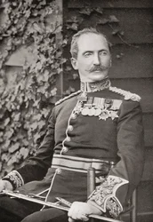 Generalmajor Arthur Fitzroy Hart-Synnot, aus dem Buch Südafrika und der Burenkrieg von Louis Creswicke, veröffentlicht 1900