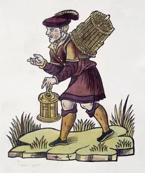 Händler der Vergessenen im Jahr 1735 in Paris