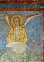 Wandmalereien in der Kirche des Benediktinerklosters Lambach, Oberösterreich
