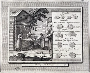 Moskauer Münzen und Schuster
