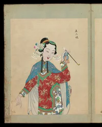 Hundert Porträts von Peking-Opernfiguren, spätes 19.-frühes 20. Jahrhundert