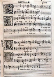 Seite aus Liber octo missarum (1541)