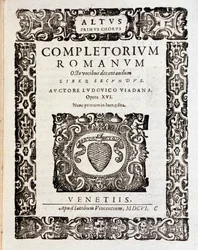 Seite der Partitur der Psalmen (op 16) von Ludovico Viadana