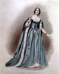 Pauline Viardot - García (1821-1910), französische Sängerin. in der Rolle der Desdemona. Otello von Gioacchino Rossini