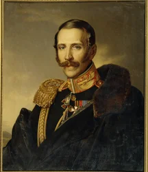 Porträt von Sergei Grigorjewitsch Stroganow, Generalgouverneur von Moskau.