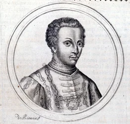 Porträt von Amadeus VI. von Savoyen, bekannt als der Grüne Graf