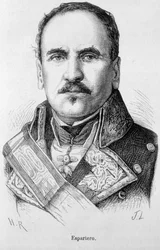 Porträt von Baldomero Espartero, Herzog des Sieges, General und spanischer Staatsmann (1793-1879)