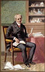 Porträt von Baron Alexander von Humboldt.