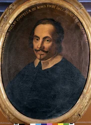 Porträt von Bonifazio Graziani (1604/1605-1664), italienischer Komponist.