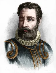 Porträt von Camoens Luis Vaz de Camoens, portugiesischer Dichter (1525-1580).