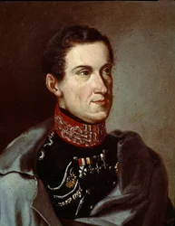 Porträt von Charles Albert von Sardinien (oder Carlo Alberto di Savoia) (1798-1849)