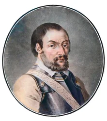 Porträt des Chevalier de Bayard (Pierre Terrail, Seigneur von Bayard) (1475-1524), französischer Soldat