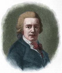 Porträt von Christian Gottfried Körner (1756-1831) deutscher Jurist, Freund von Friedrich Schiller