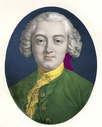 Porträt von Claude Adrien Helvétius (1715-1771), französischer Philosoph