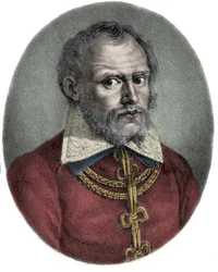 Porträt von Cypriano de Rory oder Cipriano de Rory (1515-1565), flämischer Komponist