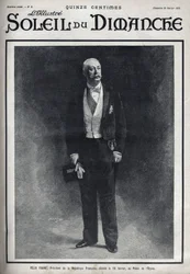 Porträt von Felix Faure (1841-1899), Präsident der Französischen Republik, veröffentlicht während seines Todes am 16. Februar im Palais de l