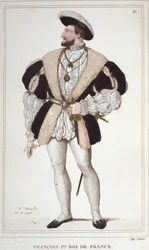 Porträt von Franz I. (1494 - 1547)