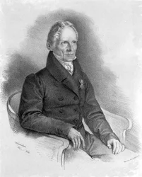 Porträt von Friedrich Mohs (1773-1839), deutscher Mineraloge.