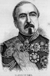 Porträt von General de Goyon