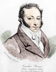 Porträt von Gioacchino Rossini (1792-1868)