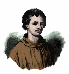 Porträt von Giordano Bruno (1548-1600)